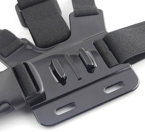 ACUVAR Chesty Body Mount Strap Harness for GoPro Hero 12, 11, 10, 9, 8, 7, 6, 5, 4, 3+, 3, 2, 1, Max, AKASO, DJI Osmo