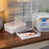 IRIS USA 4"x 6" Photo Storage Box - 2-Pack Container Keeper Organizer with 12 Cases for Pictures Crafts