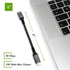 Vebner 6-Inch USB4 40Gbps 100W (20V, 5A) 3 (2-Pack) Extra Short Cable - Supports Charging - Compatible with Thunderbolt