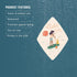 Summer Lantern Press Sticker Vintage Series, Lake Life Paddle Board, Die Cut Vinyl, (Waterproof Decal for Cars, Water
