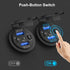 Hapytrip 2 Pack 12V 4 78W PD3.0 QC3.0 12 USB Outlet Port Car Charger, Super Fast Dual & Multiple USB Port for Car, USB