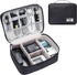 Electronics Organizer Travel Bag, Waterproof Portable Digital Storage Case for Cables & Accessories