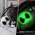 Compatible with Apple Airpods 2nd/1st Generation Case Cover, 3D Luminous Airpod Case with Cleaner Kit and Keychain
