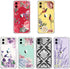 iPhone 11 Case with Screen Protector - Stylish Elegant Floral Design on Soft Clear TPU - Slim Fit Protective Phone Cover
