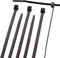 THE CIMPLE CO 17 inch Black Nylon Zip Ties, Strong Indoor and Outdoor Rated, 100 Pack