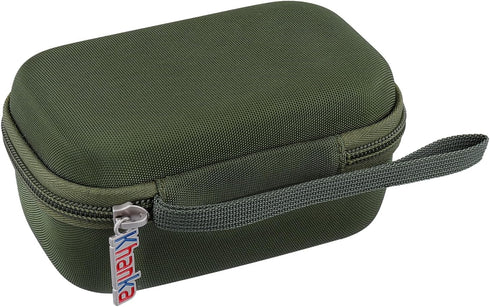 khanka Hard Travel Case for PENTAX WG-1000 Waterproof Digital Compact Camera - Case Only - Green