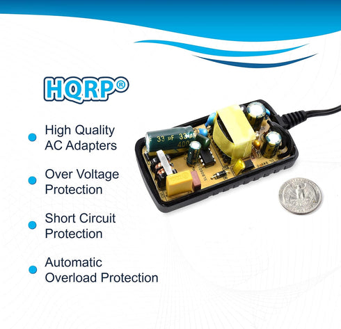 HQRP 9.5V AC Adapter, Compatible with Sony AC-E9522, SRS-XB40 Bluetooth Speaker Charger