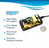 HQRP 9.5V AC Adapter, Compatible with Sony AC-E9522, SRS-XB40 Bluetooth Speaker Charger
