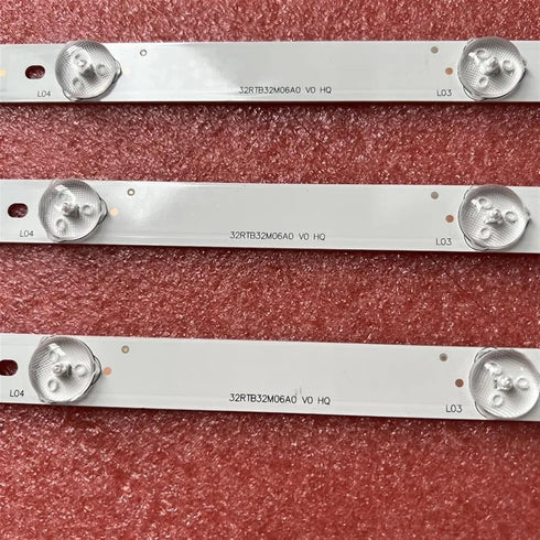 UFDIPLMY 3pcs 6LED 32ED05U-01B T32ED-06U-01B LED-32B500 32CE650 LED32C371 4C-LB320T-HQ2 Dl3261(a) 3pcs 1 LED Backlight