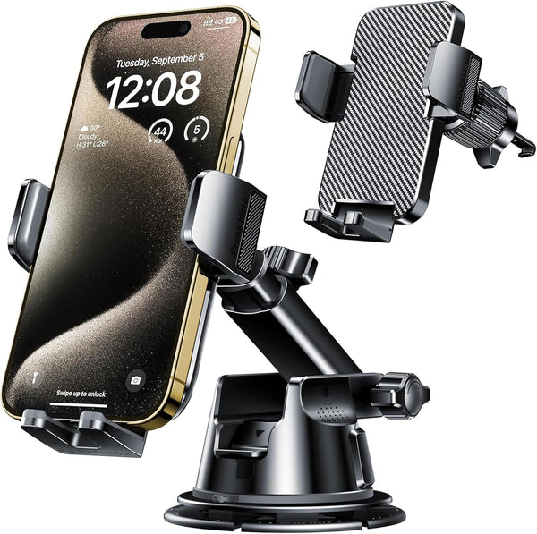 Qifutan Dash Mounted Holders Phone Holders for Your Car Phone Mount for Car