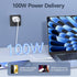 100W USB C to USB C Cable 2 Pack 10ft USB C Charger Cable for Android/Phone/Laptop, Type C Fast Charging Cable C Charger Cord Compatible with iPhone 15/Pro/Max/Plus/MacBook/iPad Pro/Air/Samsung