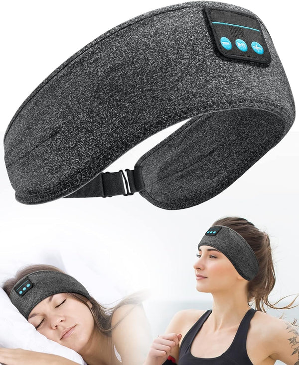 Sleep Headphones, Headband Headphones for Side Sleeper, Soft Elastic Comfortable Sleep Headband, Birthday Gifts,