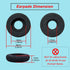 Ear Pads for Jabra Headset, Foam Ear Cushions Replacement Headphone Covers for Jabra PRO 920 930 9470 9400BS GN2000 Biz
