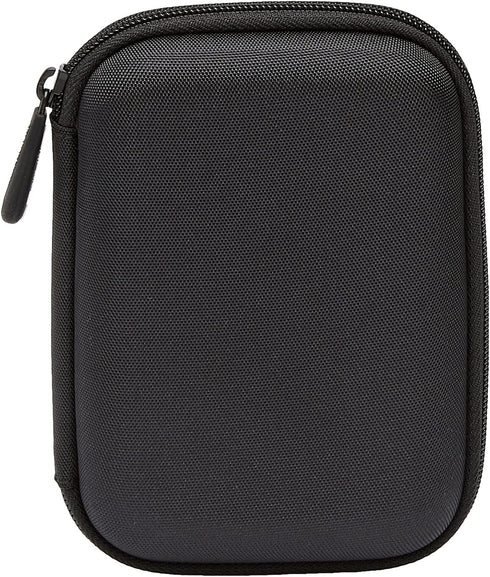 Amazon Basics Portable External Hard Drive Carrying Case with Mesh Storage, Protection, Secure Strap,