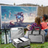 Grekos Projector Carrying Bag, Projector Carrying Case for Accessories, Portable Carrying Bag with Laptop Compartment