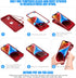 ORETECH iPhone 15 Plus & 14 Plus Case, Shockproof Slim Cover, 10 Ft Drop Test, Camera Protection, 2 x Screen