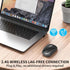 ACOZYKITTEN 2.4G Wireless Mouse for Portable Computer, Noiseless Mouse with USB Receiver, Ergonomics Cordless Optical