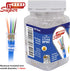 ITBEBE 100-Pack RJ45 Cat6 Pass Through Connectors – High Performance Cat6 Connector (RJ45 Connectors/Ethernet Connector / Cat6 Connectors / 8P8C / Cat 6 Ends / RJ45 Ends) for 24 AWG Ethernet Cable by itbebe.com