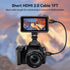 1 5-Pack, 18Gbps 2.0 4K@60Hz, 2K@144Hz, HDCP2.2, 3D PS5/4, Short HDMI Cable Foot, High Speed HDMI Cable Male to Male
