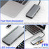 7-in-1 USB C Multi Card Reader, Aluminum SD/Micro SD/CF/MS/XD, 5Gbps High Speed for 5 Cards Simultaneously