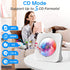 ROADOM Desktop CD Player with Bluetooth, Hi-Fi Stereo Sound, Remote Control, Supports CD/Bluetooth/FM Radio