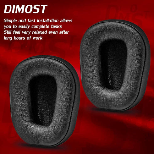 Ear Pads for B450-XT B550-XT Headset, Compatible with Microphone Foam (Protein Leather)
