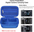 Carrying Case for Canon PowerShot SX740/SX730/SX720/SX620, Travel Storage Cover Bag with Mesh Pocket - Blue