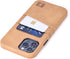 Dockem Wallet Case for iPhone 12 & iPhone 12 Pro: Built-in Metal Plate for Magnetic Mounting & 2 Credit Card Holders,