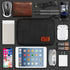Travel Cable Organizer Bag Double Layer Waterproof Portable for USB Cable, Phone Charger, Headset Wire, SD Card