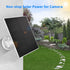 Solar Panel for Wireless Security Camera Outdoor - USB C & Micro USB 5W Solar Panel with 9.8ft USB Cable