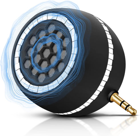 Mini Portable 3W Speaker, Mobile Phone Line-in Speaker with 3.5mm AUX Audio Interface for Tablet/Computer