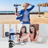 Peastrex 360Ball Metal Phone Tripod Mount Extra Deep Clamp with Arca Port Cold Shoe Head Cellphone Tripod Adapter