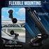 15W Fast Magnetic Wireless Car Charger, Magsafe Car Charger with 3 Mounting Options, Quick Charge 3.0 for iPhone