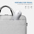 FENIFOX Bluetooth Mouse, Slim Mini Portable Wireless Rechargeable Quiet Ultra-Thin Mice (Silver and White)