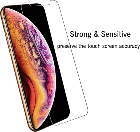 Ailun 3 Pack Tempered Glass Screen Protector for iPhone 11 Pro Max/Xs Max 6.5" (2019/2018) - Case Friendly