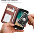Bocasal for iPhone SE (2022)/SE (2020)/8/7 Wallet Case | Card Holder PU Leather Magnetic Detachable Flip Cover