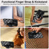 OOK 17 6.3inch Compatible with iPhone Silicone Phone Case with Strap, Trendy Checkerboard Pattern for Women Girls