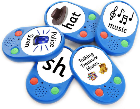 Talking Products Voice Pad Voice Recorder - 40 Seconds Recording, Communication Sound Button for Kids