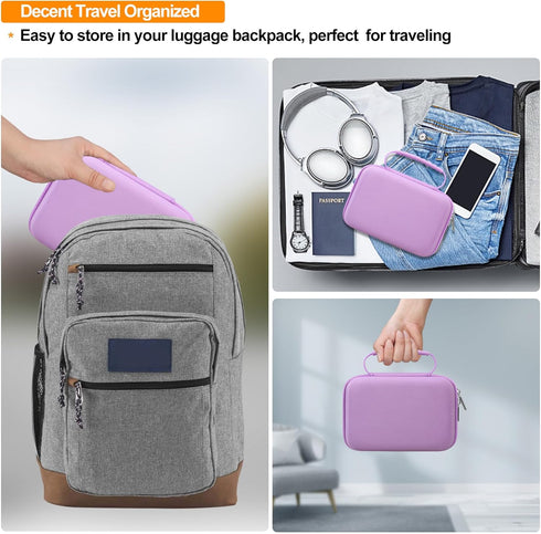 Elonbo Carrying Case for Anchioo/Dylanto Kids Instant Print Camera, 1080P Instant Cameras Travel Bag with Mesh Pocket
