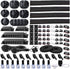 311Pcs Cable Management Organizer Kit, 4 Cable Sleeve Split, 53 Cable Clips, 12 Cord Clips Holder, 22 Cable Ties, 20