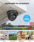 ZOSI 1080P HD Security Camera, Indoor Outdoor, Weatherproof, 80ft IR Night Vision for Home Surveillance DVR System