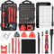 STREBITO 124-Piece Precision Screwdriver Set, Magnetic Electronics Tool Kit for Computer, Laptop, Cell Phone