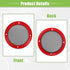 ACROPIX Universal 4" Car Speaker Grills Cover, Round 4 Inch Audio Speaker Subwoofer Guard Protector Case with Mounting