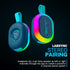 JLab 8+ IP55 100 Pop Party Portable Bluetooth Speaker, Navy, Hours of Playtime, Waterproofing, Detachable Loop Handle
