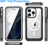 iPhone 15 Pro Magnetic Case with Privacy Screen Protector | Military Grade, MagSafe Compatible, Anti-Peep, Shockproof