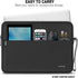 15.6 Inch Laptop Sleeve Case, Water Resistant Shockproof Protective Cover with Handle, Portable Carrying Bag Compatible