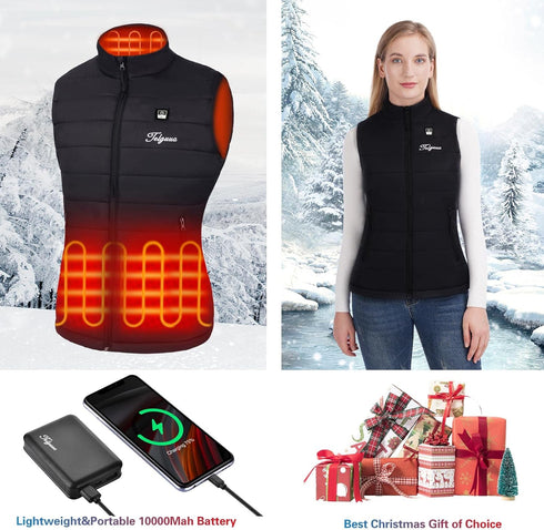 Telguua Power Bank/Battery Pack for Heated Vest, Rechargeable