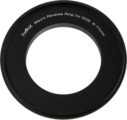 Fotodiox Macro Reverse Ring 77mm Compatible with Canon RF - Camera Mount to