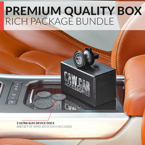 New 2024 Magnetic Cell Phone Holder for Car Vent, All-Metal Design for Any Smartphone (iPhone, Android, GPS),