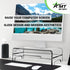 2 5.5 Inches AMT Clear Acrylic Monitor Stand Riser Tier, High Clear Computer Desk Organizer Shelf for Multi Media PC